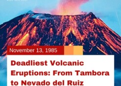 Deadliest Volcanic Eruptions: From Tambora to Nevado del Ruiz