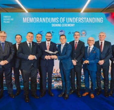 Embraer signs MoU with Polish firm PGZ for MRO, manufacturing