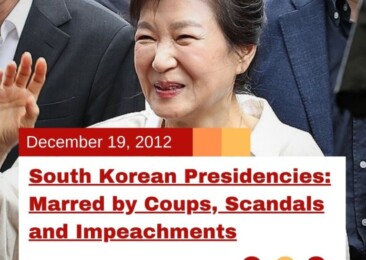 South Korean Presidencies: Marred by Coups, Scandals and Impeachment