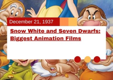Snow White and Seven Dwarfs: Biggest Animation Films