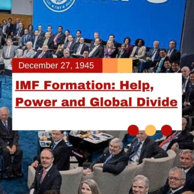 IMF Formation: Help, Power and Global Divide