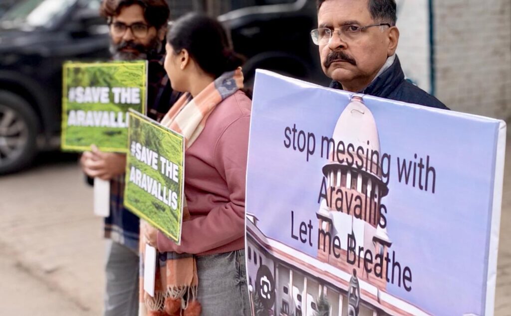 The court’s decision has intensified concerns over ecological safeguards (Photo: Aravalli Bachao)