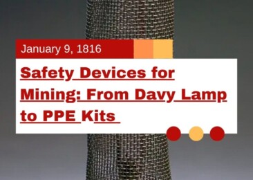 Safety Devices for Mining: From Davy Lamp to PPE kits