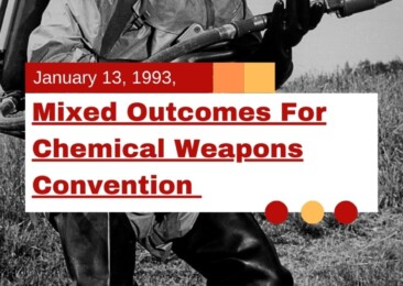 Mixed Outcomes For Chemical Weapons Convention