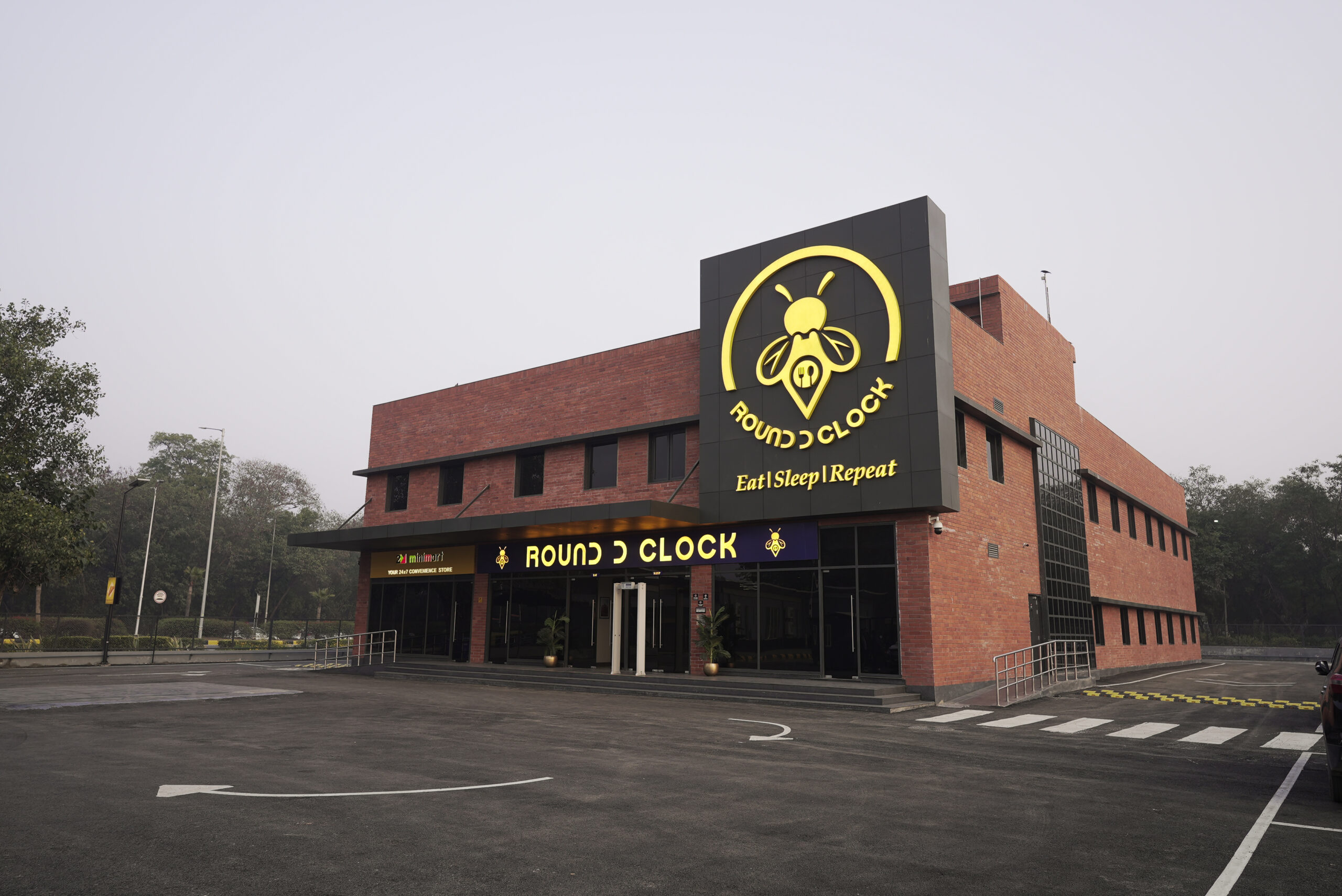 US motel-style Round D Clock opens near Delhi Airport
