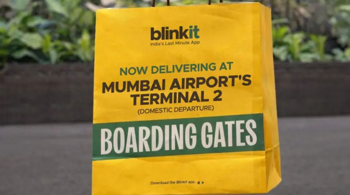 Blinkit launches post-security delivery service inside Mumbai Airport