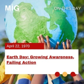 Earth Day: Growing Awareness, Failing Action