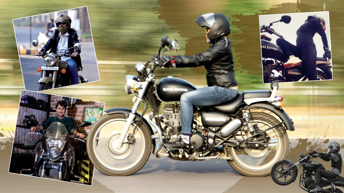 Women bikers on road to freedom