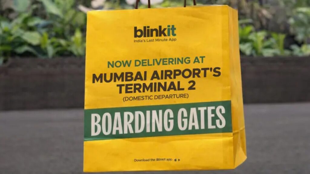 Blinkit launches post-security delivery service inside Mumbai Airport