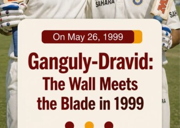 Ganguly-Dravid: The Wall Meets the Blade in 1999