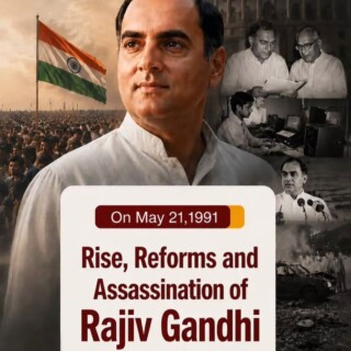 Rise, Reforms and Assassination of Rajiv Gandhim