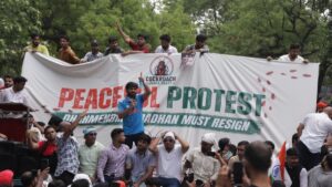 Hundreds from across India gather at Cockroach Janta Party protest in Delhi