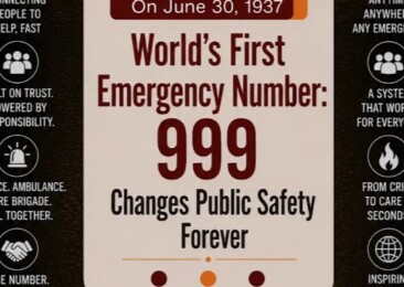 World’s First Emergency Number: 999 Changes Public Safety Forever