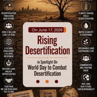 Rising Desertification in Spotlight On World Day to Combat Desertification
