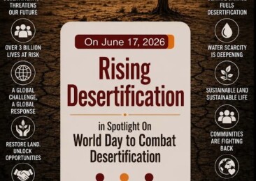 Rising Desertification in Spotlight On World Day to Combat Desertification