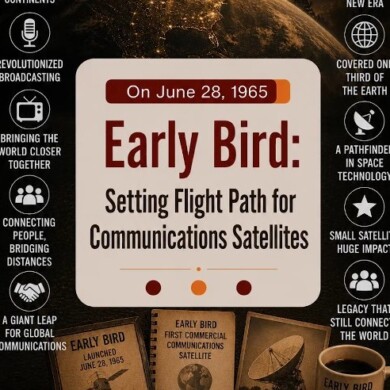 Early Bird: Setting Flight Path for Communications Satellites