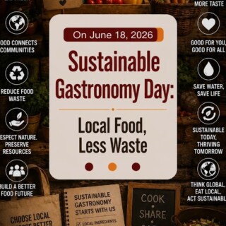 Sustainable Gastronomy Day: Local Food, Less Waste