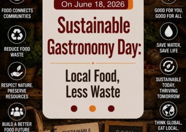 Sustainable Gastronomy Day: Local Food, Less Waste