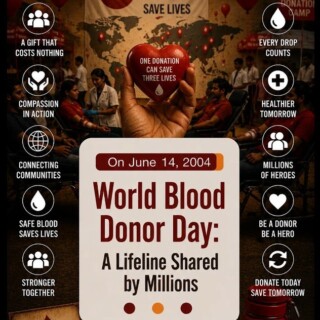 World Blood Donor Day: A Lifeline Shared by Millions