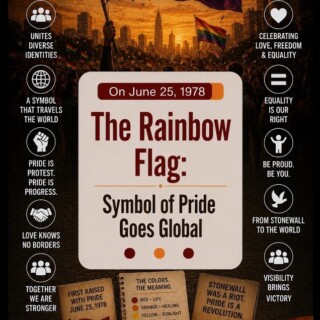 The Rainbow Flag: Symbol of Pride Goes Global.