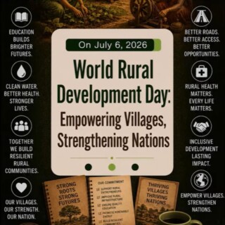 World Rural Development Day: Empowering Villages, Strengthening Nations