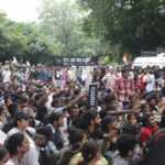 30-day NEET protest erupts in violence after police use tear gas and batons