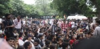 30-day NEET protest erupts in violence after police use tear gas and batons