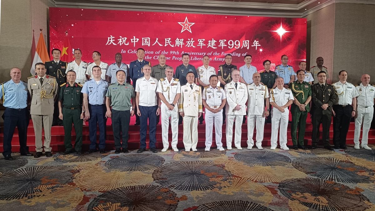 Chinese Embassy in New Delhi marks 99th anniversary of PLA