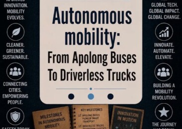 Autonomous mobility:From Apolong Buses To Driverless Trucks
