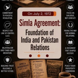 Simla Agreement: Foundation of India and Pakistan relations
