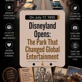 Disneyland Opens: The Park That Changed Global Entertainment