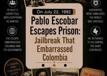 Pablo Escobar Escapes Prison: Jailbreak That Embarrassed Colombia