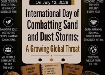 International Day of Combatting Sand and Dust Storms: A Growing Global Threat.