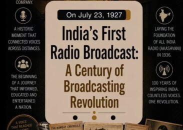 India’s First Radio Broadcast: A Century of Broadcasting Revolution
