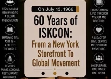 60 Years of ISKCON: From a New York Storefront To Global Movement.