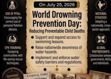 World Drowning Prevention Day: Reducing Preventable Child Deaths.