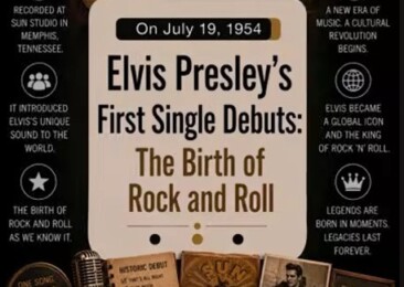Elvis Presley’s First Single Debuts: The Birth of Rock and Roll