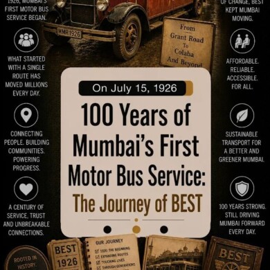 100 Years of Mumbai’s First Motor Bus Service: The Journey of BEST