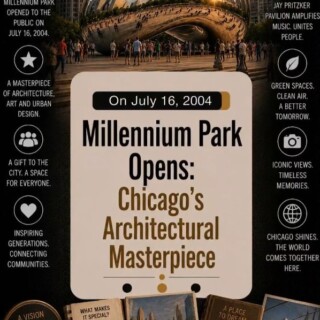 Millennium Park Opens: Chicago’s Architectural Masterpiece