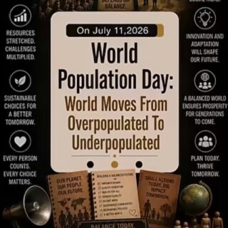 World Population Day: World Moves From Overpopulated To Underpopulated
