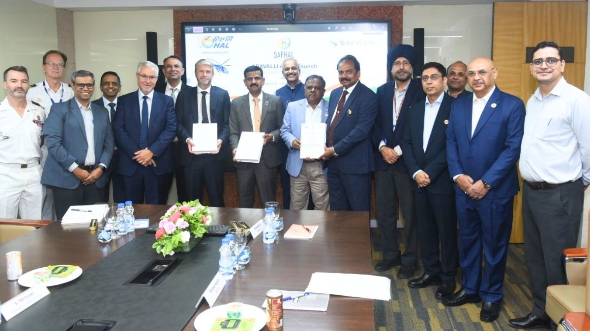 HAL signs contract with Safran to develop ‘Aravalli’ helicopter engine