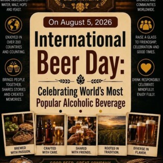 International Beer Day: Celebrating World’s Most Popular Alcoholic Beverage