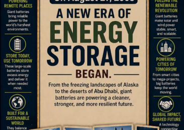 From Alaska to Abu Dhabi: The rise of giant batteries