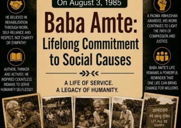 Baba Amte: Lifelong Commitment to Social Causes