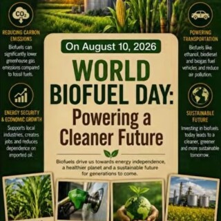 World Biofuel Day: Powering a Cleaner Future