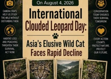 International Clouded Leopard Day: Asia’s Elusive Wild Cat Faces Rapid Decline
