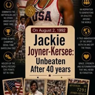 Jackie Joyner-Kersee: Unbeaten After 40 years.