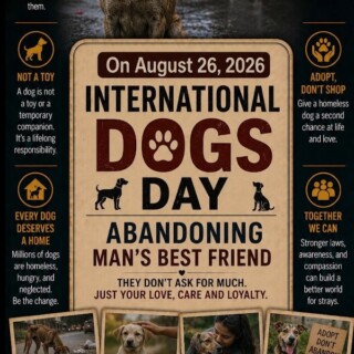 International Dogs Day: Abandoning Man’s Best Friend