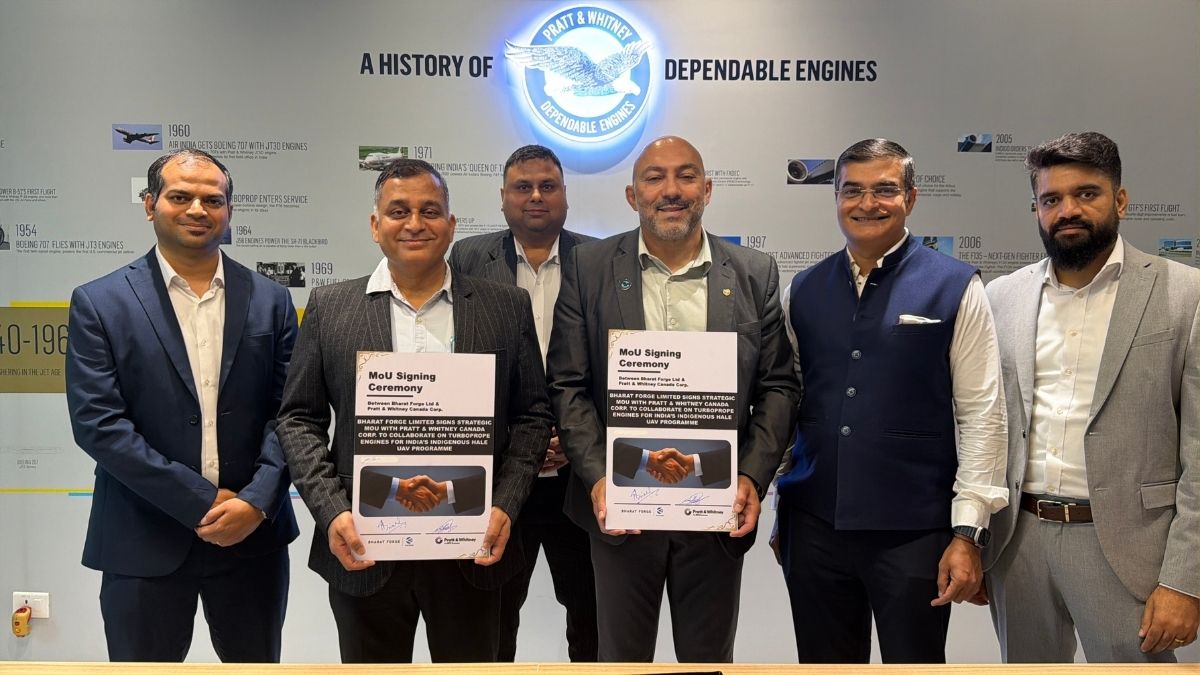 Bharat Forge, Pratt & Whitney Canada to evaluate engines for DRDO HALE UAV