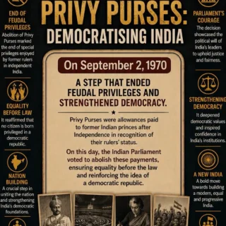 Abolition of Privy Purses: Democratising India